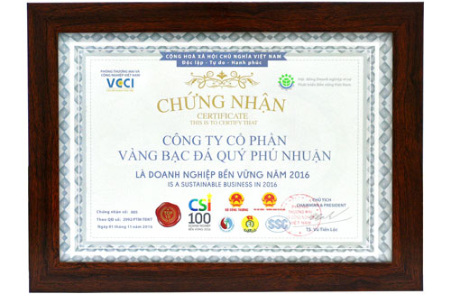 DOANH NGHIỆP PHÁT TRIỂN BỀN VỮNG